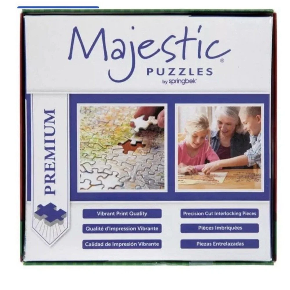 Christmas Jigsaw Puzzle by Springbok 500 Piece Christmas Cupcakes USA Made - Picture 3 of 4